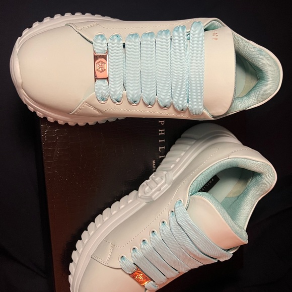 PHILIPP PLEIN Sneakers - Light Blue - Picture 2 of 13